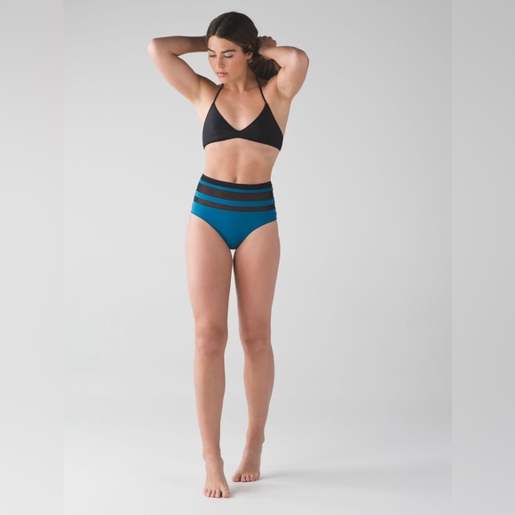 Brand New (with tags) Lululemon Go With The Flow (High Waist) Swim Bottom - Picture 3 of 5